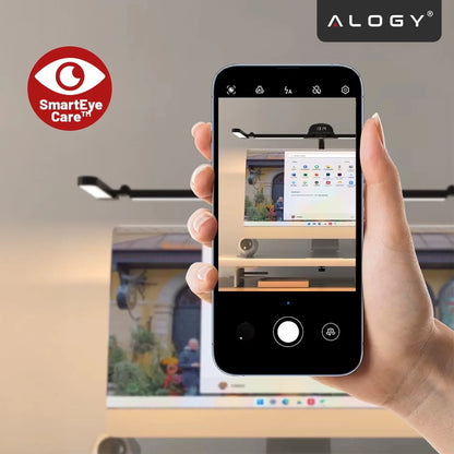 Alogy VisionBar™ LED stalinė lempa, bekontaktė, braižymo, su reguliuojamu ryškumu
