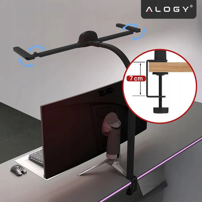 Alogy VisionBar™ LED stalinė lempa, bekontaktė, braižymo, su reguliuojamu ryškumu