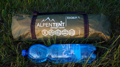 AlpenTent EIGER 1 vienvietė palapinė, ultralengva, 1,5 kg