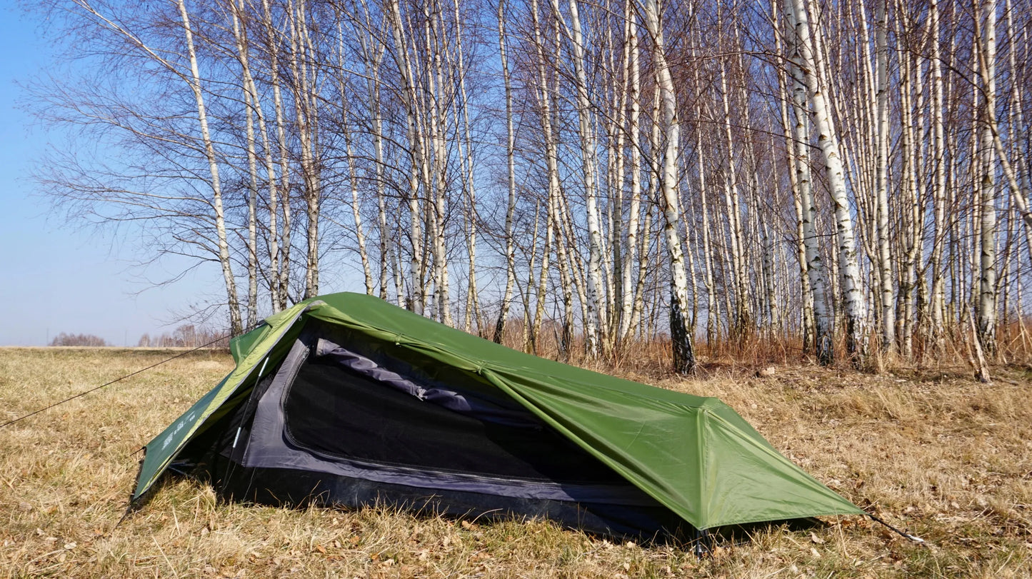 AlpenTent EIGER 1 vienvietė palapinė, ultralengva, 1,5 kg