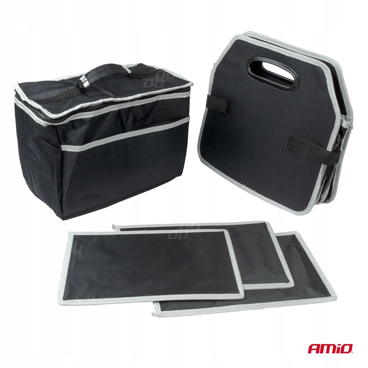 AMIO-03568 automobilio bagažinės organizatorius su termoizoliaciniu krepšiu