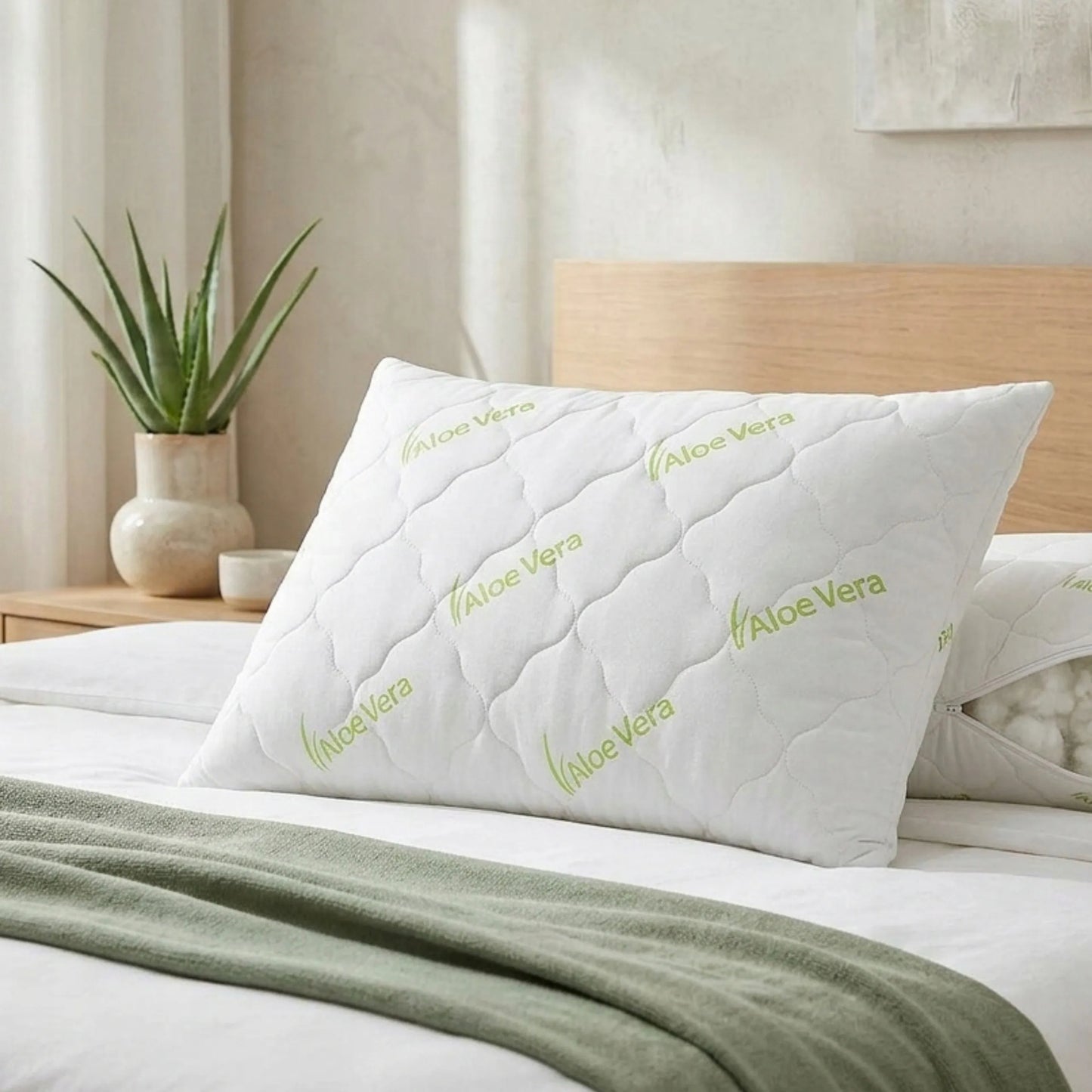 Antialerginė pagalvė 70x80cm Koney Aloe Vera su alavijo ekstraktu