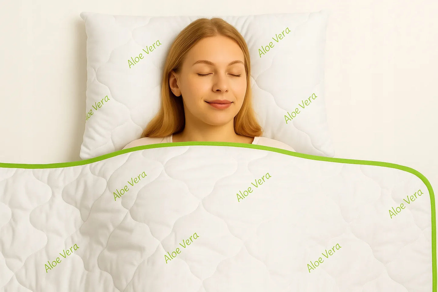 Antialerginė pagalvė 70x80cm Koney Aloe Vera su alavijo ekstraktu