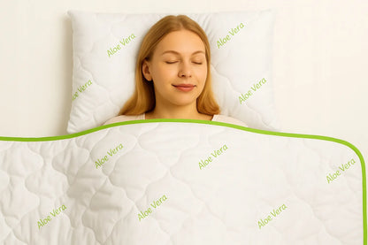 Antialerginė pagalvė 70x80cm Koney Aloe Vera su alavijo ekstraktu