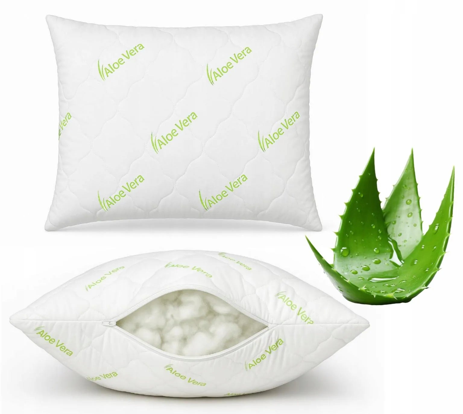 Antialerginė pagalvė 70x80cm Koney Aloe Vera su alavijo ekstraktu