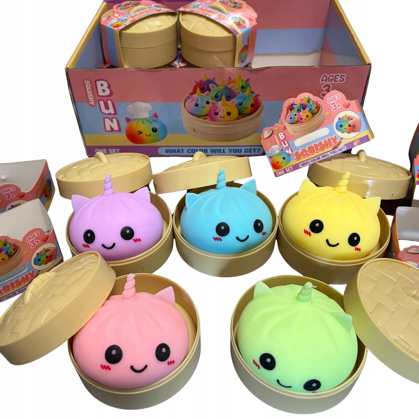 Antistresinis gniužulas Pieróg Dumpling XXL Squishy Mystery rinkinys
