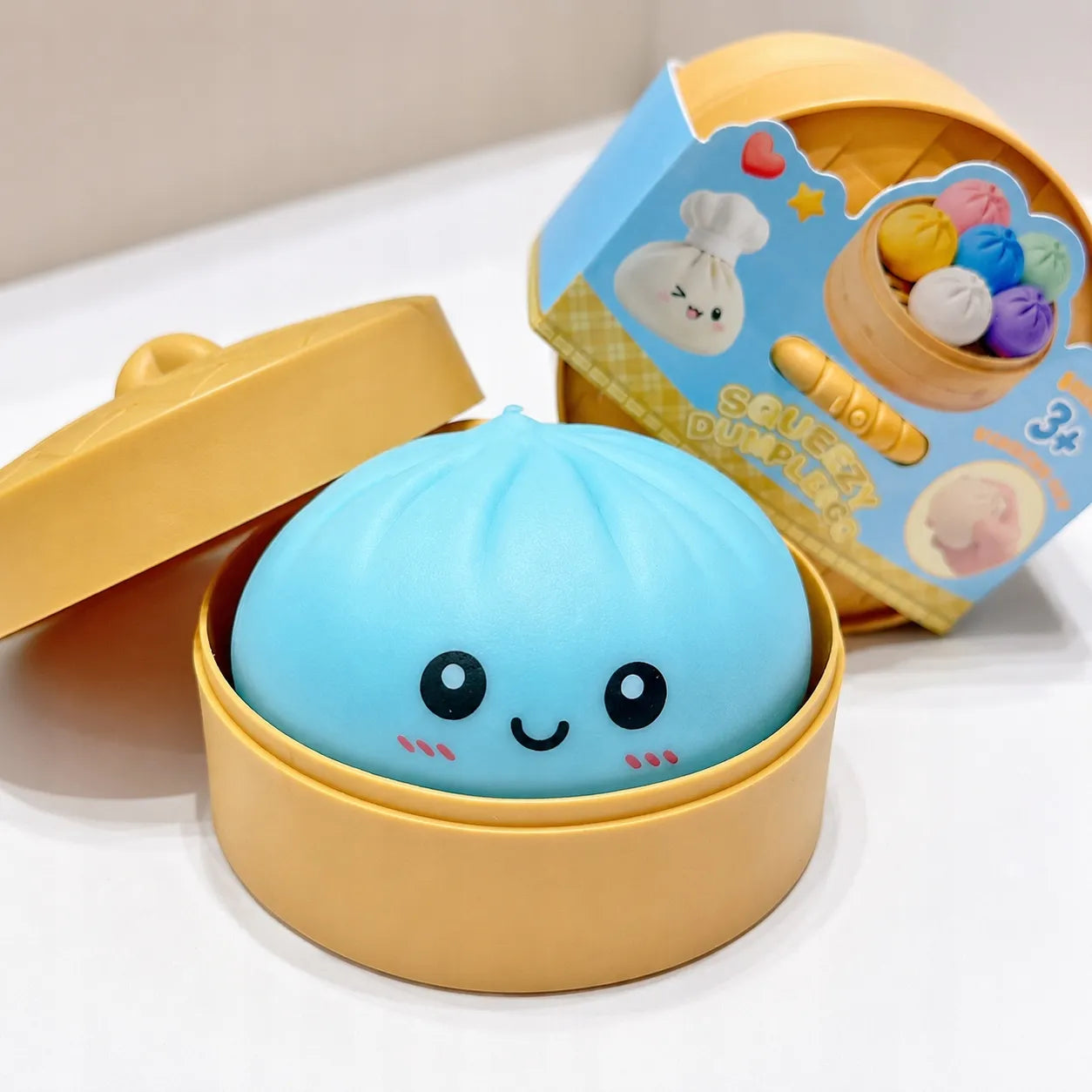 Antistresinis gniužulas Pieróg Dumpling XXL Squishy Mystery rinkinys