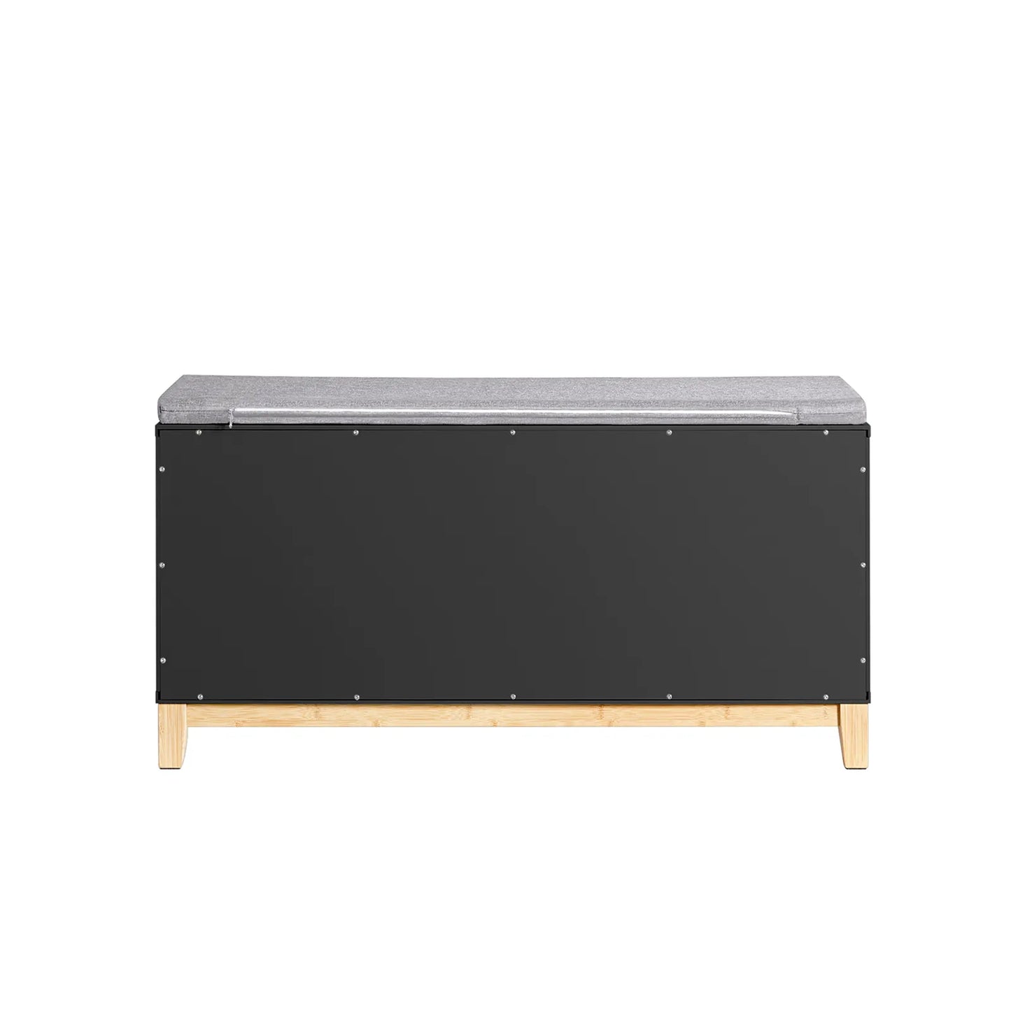 Apmušta batų spintelė su suoliuku, 90x34 cm, FSR117-SCH