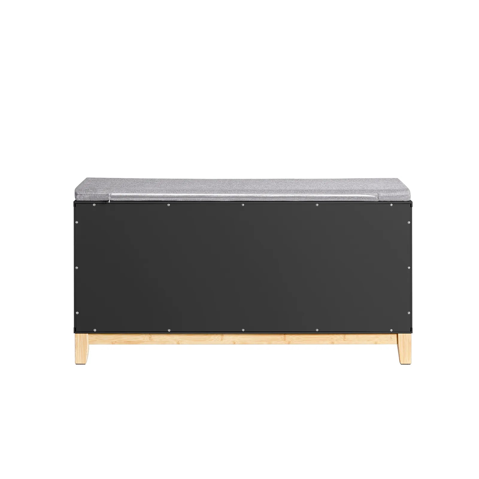 Apmušta batų spintelė su suoliuku, 90x34 cm, FSR117-SCH