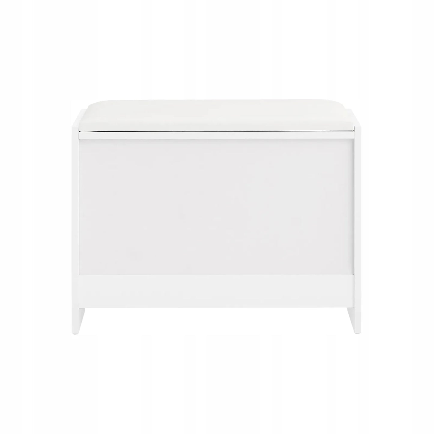 Apmušta batų spintelė su suoliuku prieškambariui 60x30 cm SoBuy FSR16-W