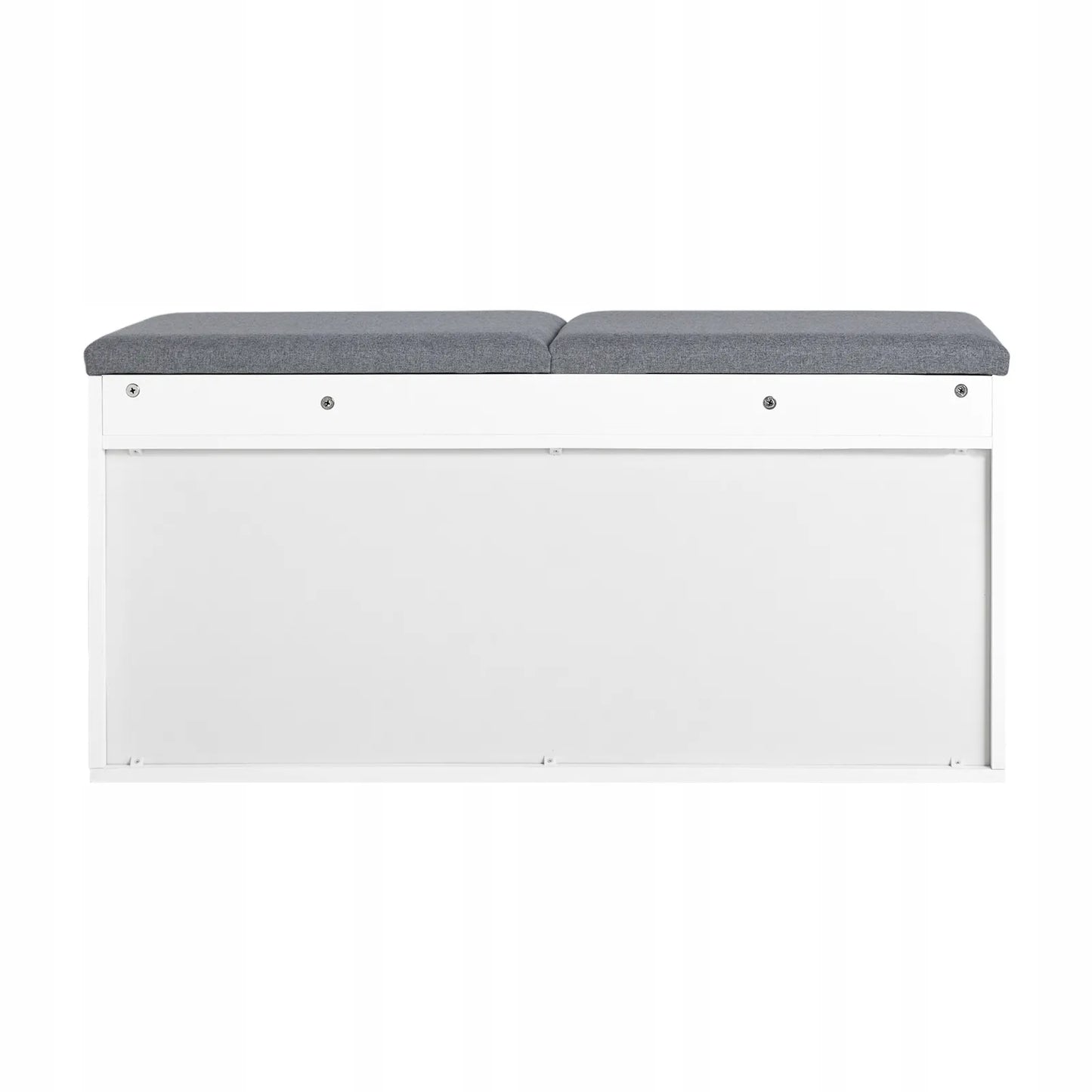 Apmuštas batų suoliukas su sėdyne lentyna 100x34x48cm FSR96-W