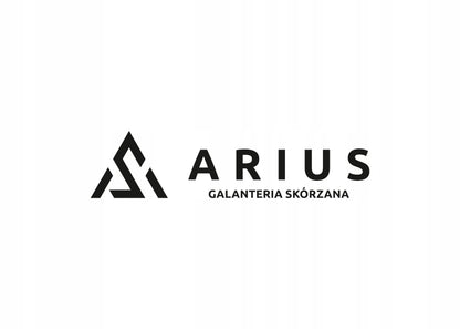 Arius vyriška natūralios odos piniginė su ereliu, ruda, RFID