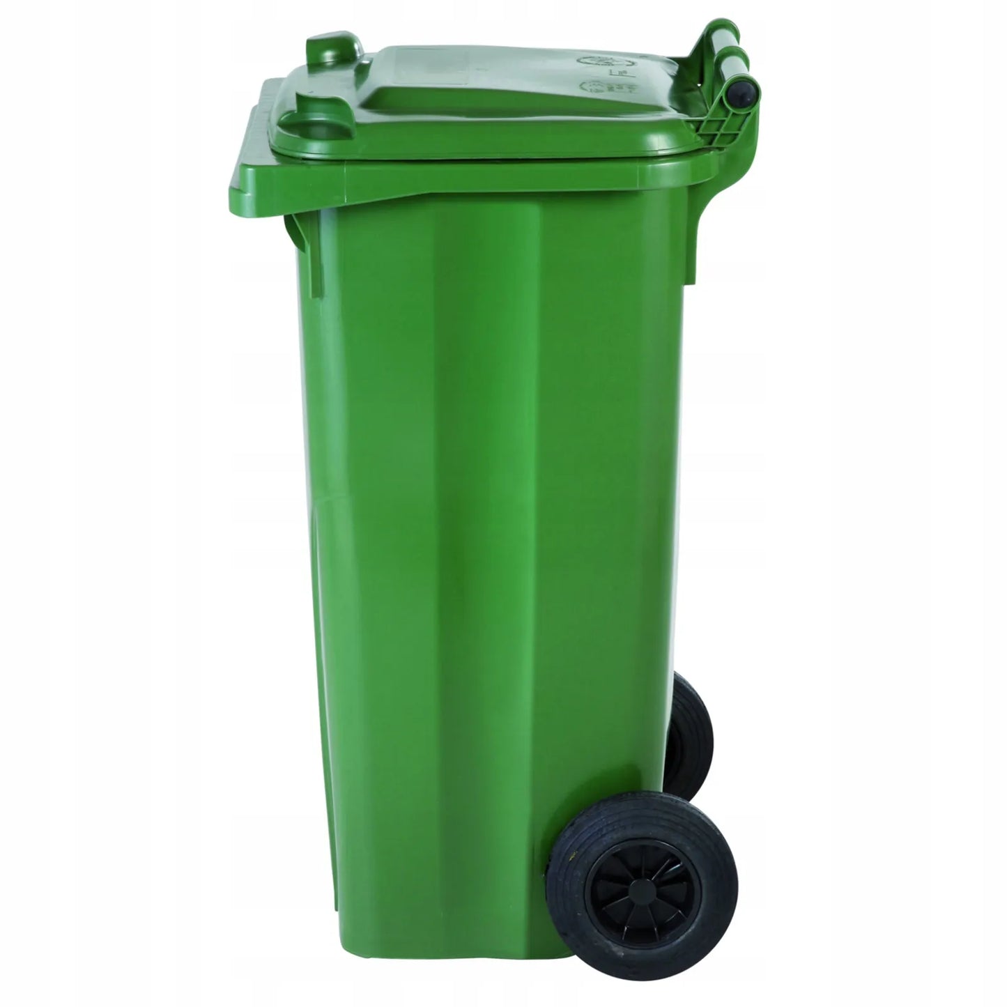 Atliekų talpa konteineris Europlast Austria su sertifikatais - žalias 120L