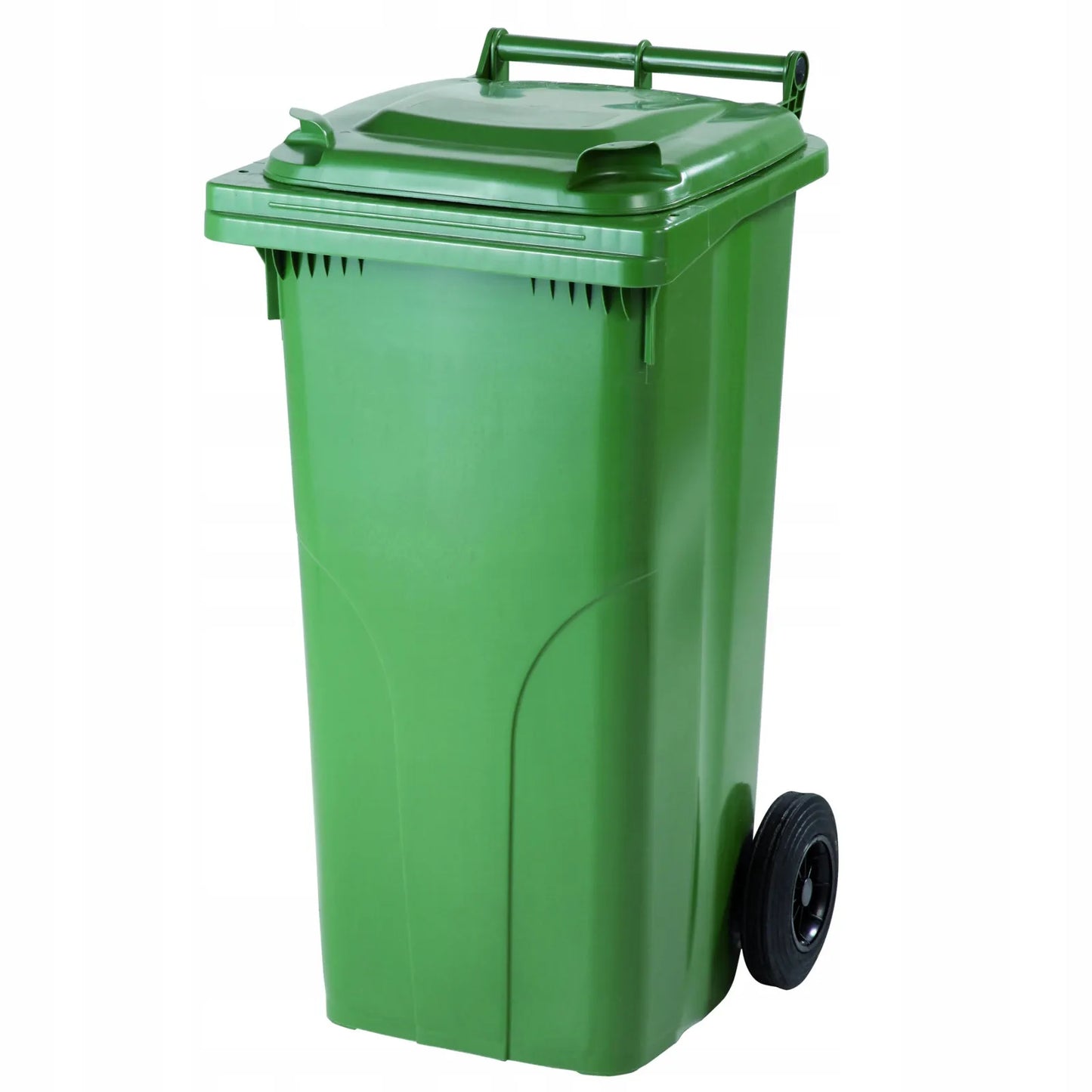 Atliekų talpa konteineris Europlast Austria su sertifikatais - žalias 120L