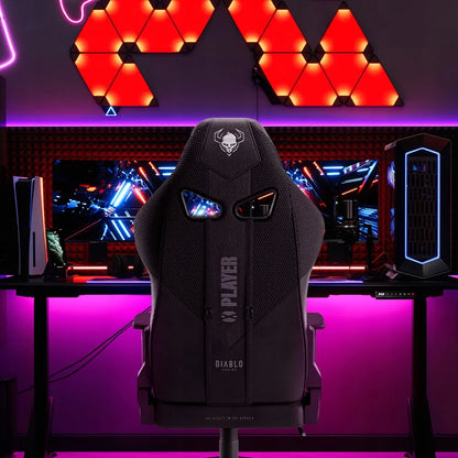 Audinio žaidimų kėdė DIABLO X-Player 2.0 Normal Size: juoda