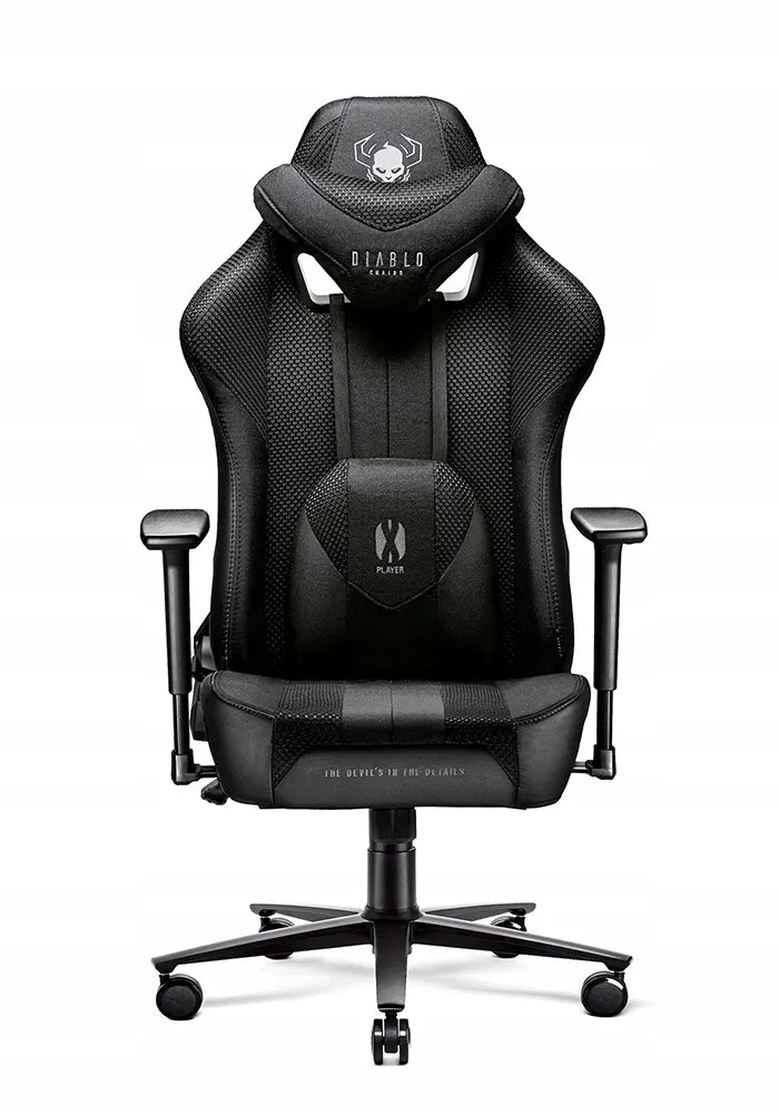 Audinio žaidimų kėdė DIABLO X-Player 2.0 Normal Size: juoda