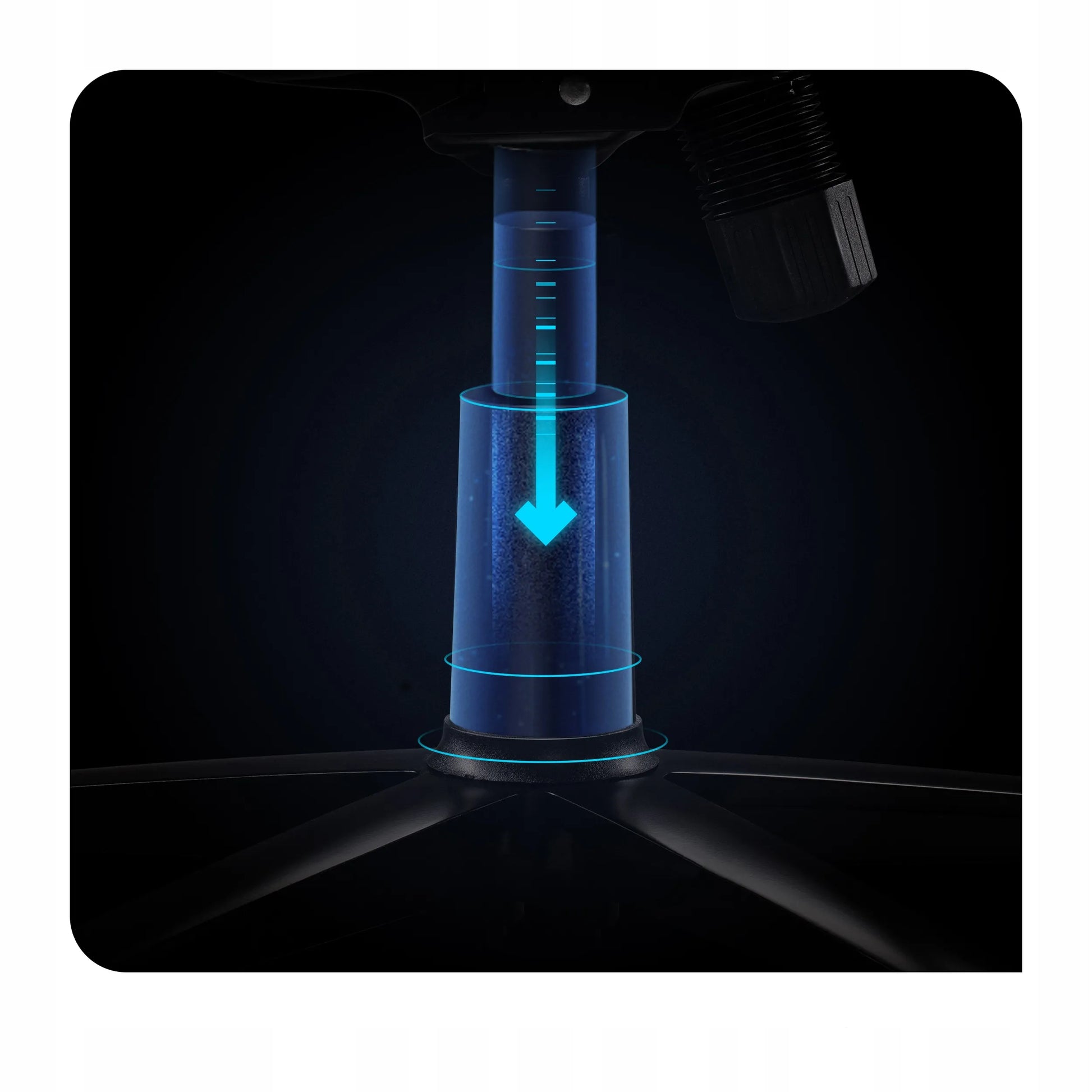Audinio žaidimų kėdė DIABLO X-Player 2.0 Normal Size: juoda