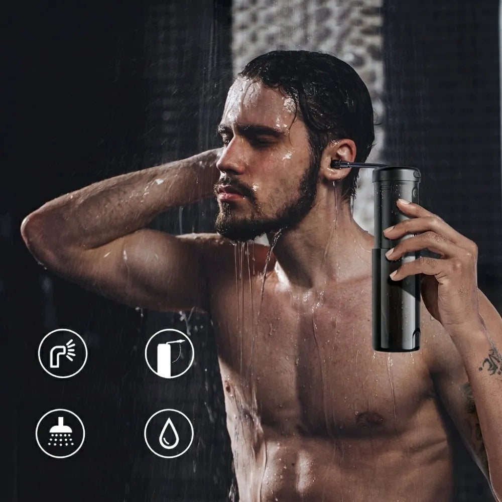 Ausų sieros šalinimo irigatorius, ausų valymo prietaisas, 5 režimai, 10 antgalių, USB-C