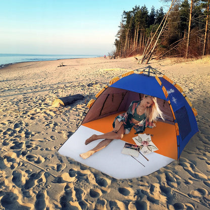 Automatinė paplūdimio palapinė Captain Mike su UV UPF 50+ apsauga