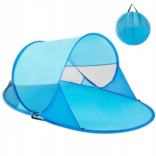 Automatinė savaime išsiskleidžianti paplūdimio palapinė POP-UP 200x120x90 cm