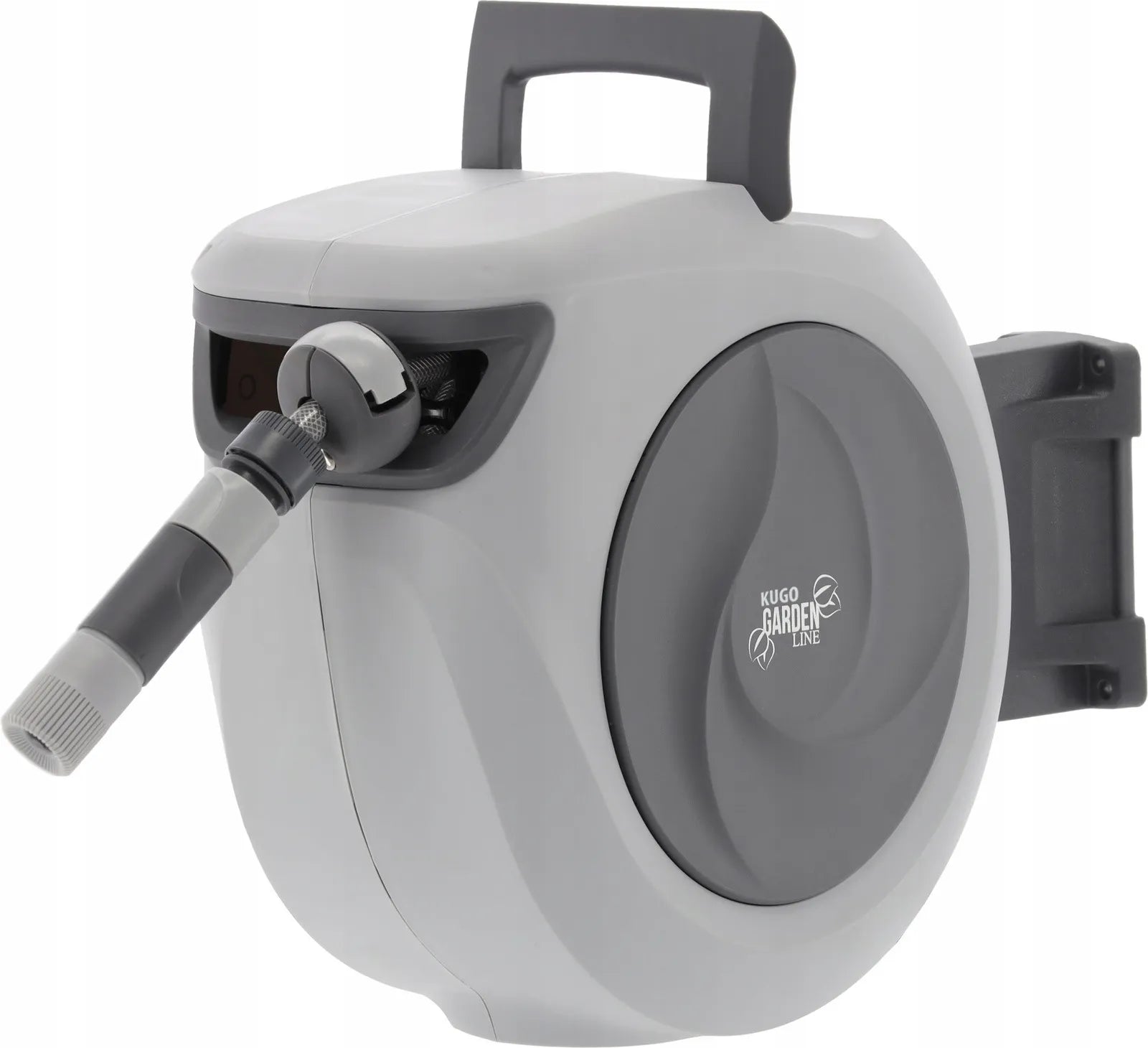 Automatinė sodo žarnos ritė 35 m + 2 m 1/2" su purkštuvu