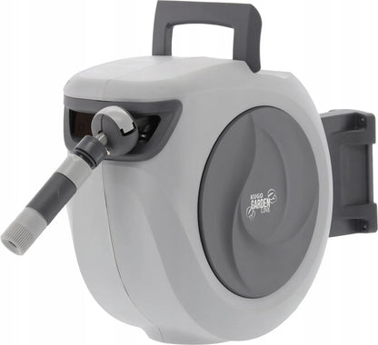 Automatinė sodo žarnos ritė su 20 m žarna ir purkštuvu 1/2"