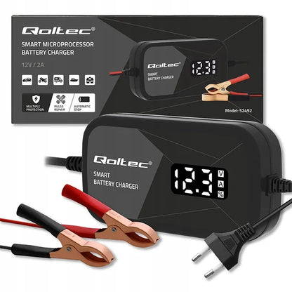 Automatinis automobilinis įkroviklis su elementų regeneravimo funkcija 12V AGM GEL