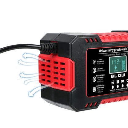 Automatinis išmanusis akumuliatoriaus įkroviklis BLOW LCD 12V 6A