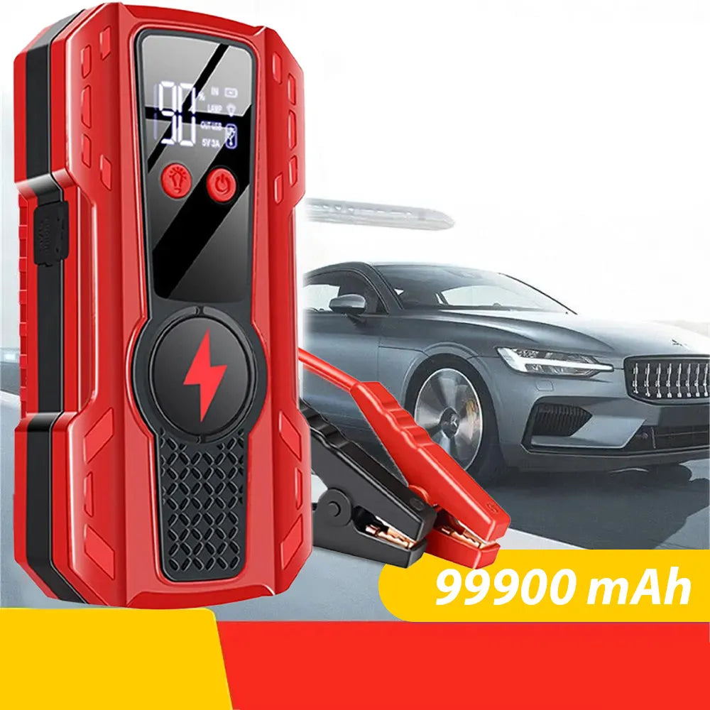 Automobilinis paleidimo įrenginys jump starter power bank automobilių užvedimui rinkinys