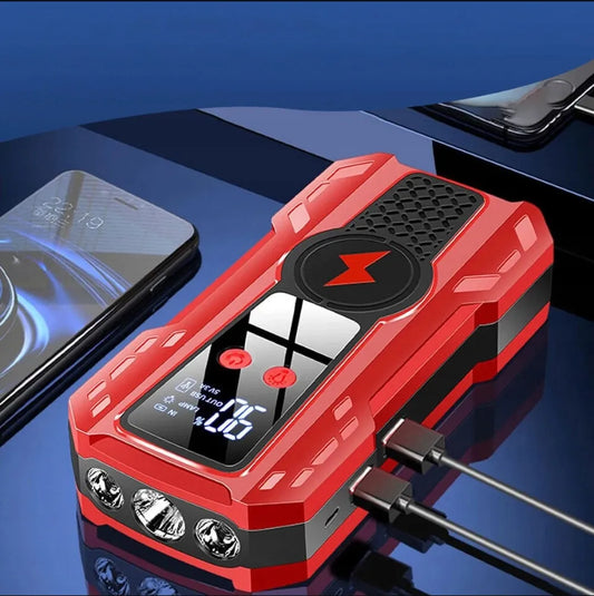 Automobilinis paleidimo įrenginys jump starter power bank automobilių užvedimui rinkinys