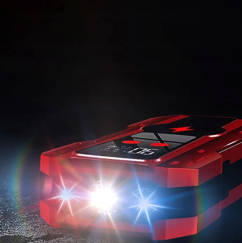 Automobilinis paleidimo įrenginys jump starter power bank automobilių užvedimui rinkinys