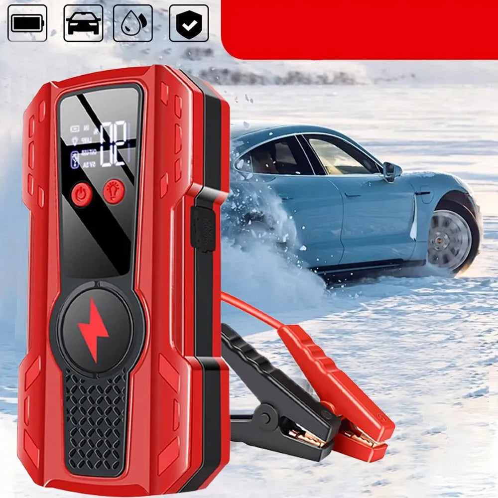 Automobilinis paleidimo įrenginys jump starter power bank automobilių užvedimui rinkinys