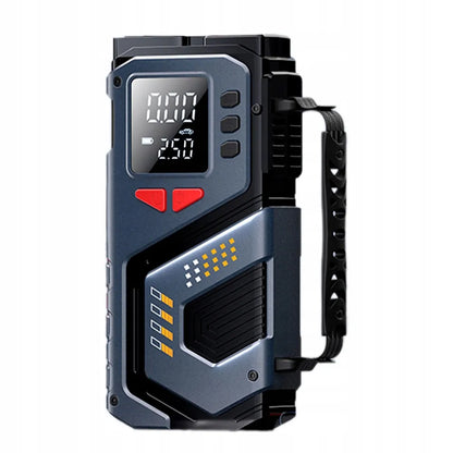 Automobilinis užvedimo įrenginys „Booster Jump Starter“ 8000mAh PowerBank kompresorius LED