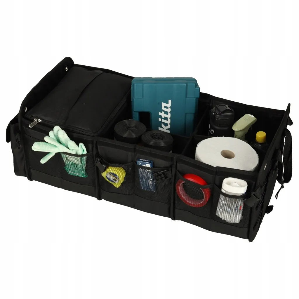 Automobilio bagažinės organizatorius su termo krepšiu, 37 × 76 × 32 cm