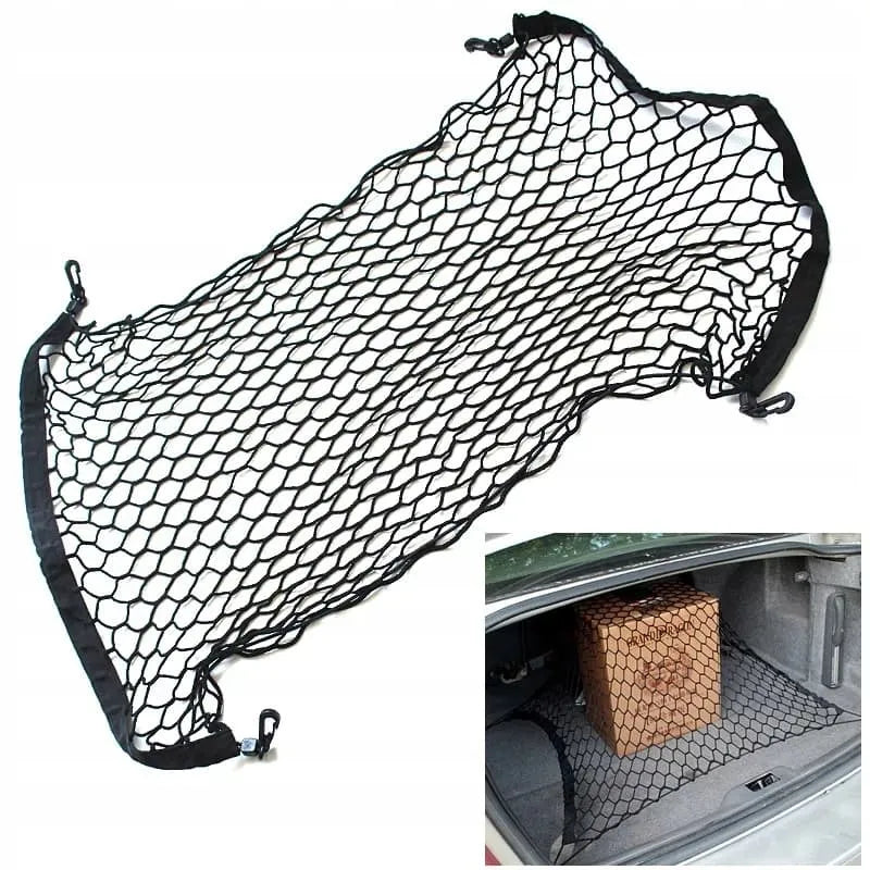 Automobilio bagažinės tinklas-organizatorius 110 × 70 cm