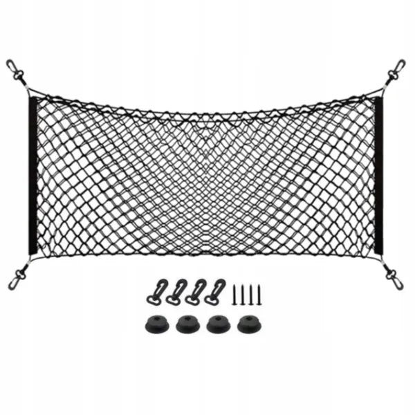 Automobilio bagažinės tinklas-organizatorius, 38 × 105 cm