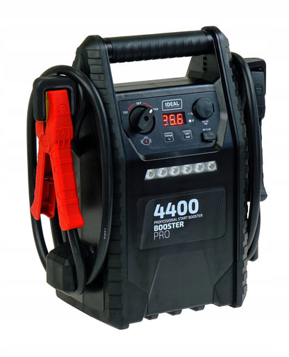 Automobilio užvedimo įrenginys BOOSTER IDEAL 4400 A 12/24V 230V