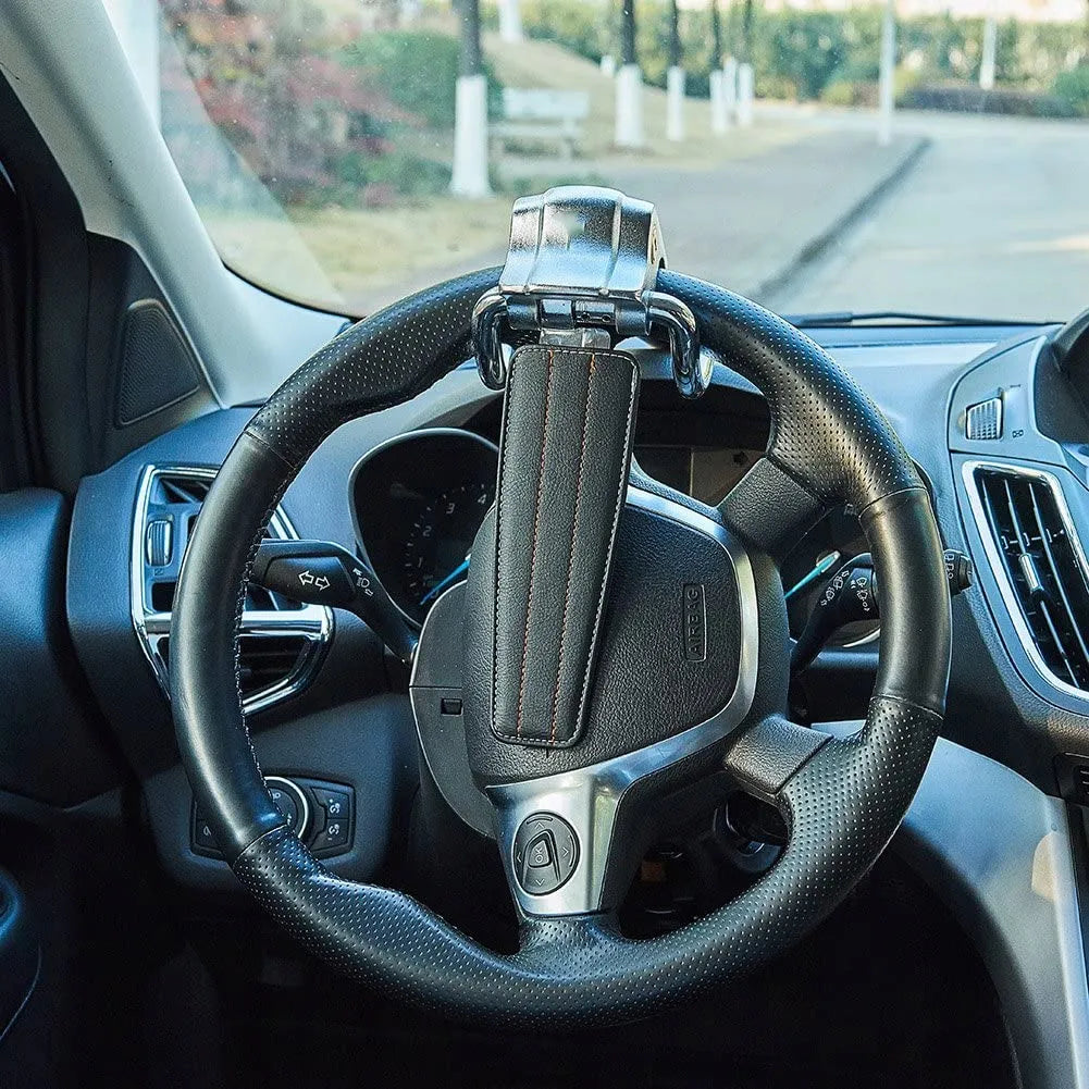 Automobilio vairo užraktas nuo vagystės