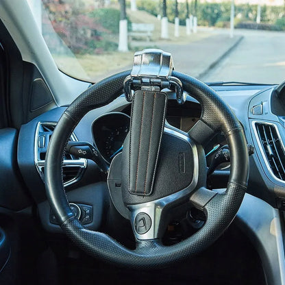 Automobilio vairo užraktas nuo vagystės