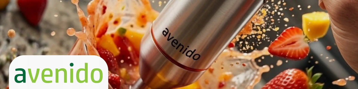 „avenido AV4636“ rankinis trintuvas 1800 W su smulkintuvu ir plakimo priedais