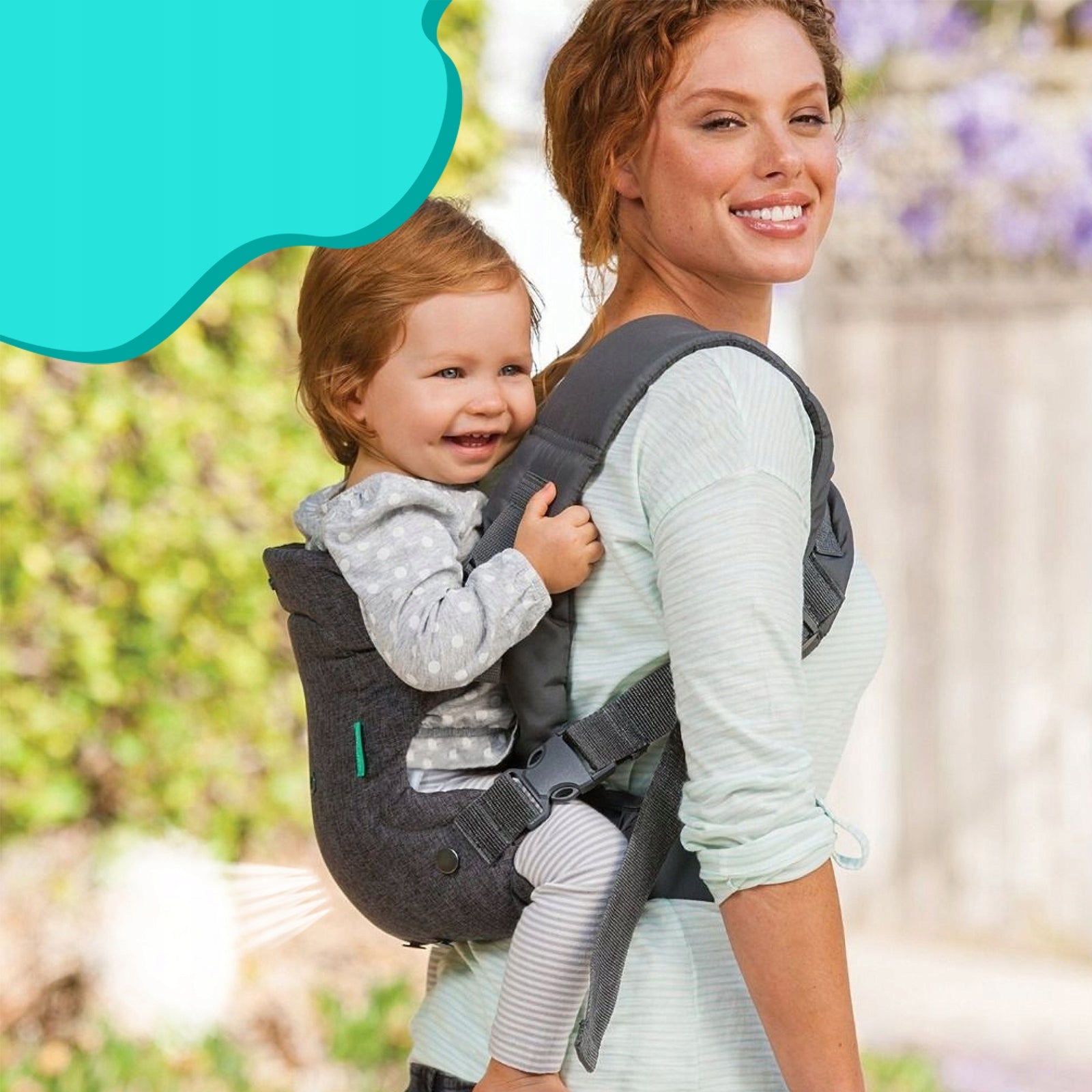 Vaikiška nešioklė 4in1 Ergonomiška nugaros ir klubų nešioklė su sėdyne