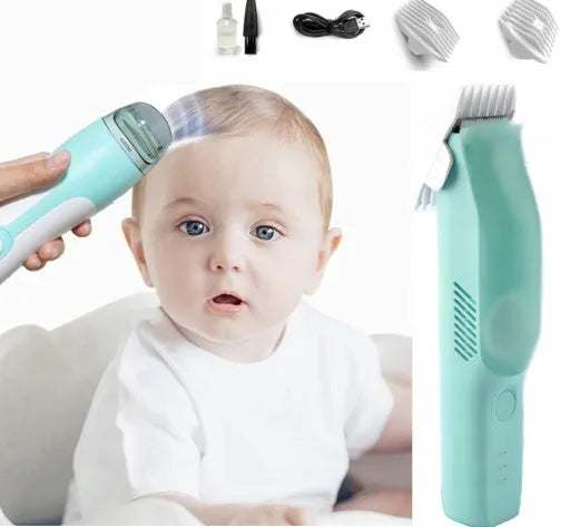 Babydream Baby01 tyli vaikiška plaukų kirpimo mašinėlė su plaukų įsiurbimo funkcija