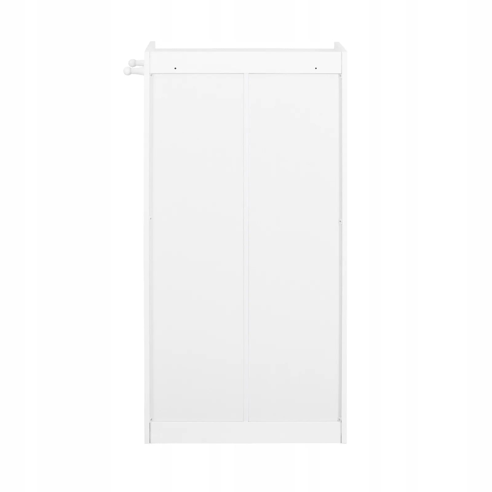 Balta batų spintelė su 3 stalčiais, prieškambario komoda 55x30x112cm FSR108-W