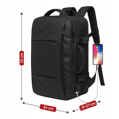Bange TravelExpand™ kelioninė kuprinė 45L nešiojamam kompiuteriui su USB