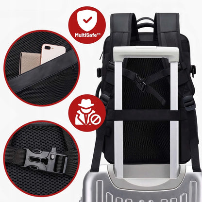 Bange TravelExpand™ kelioninė kuprinė 45L nešiojamam kompiuteriui su USB