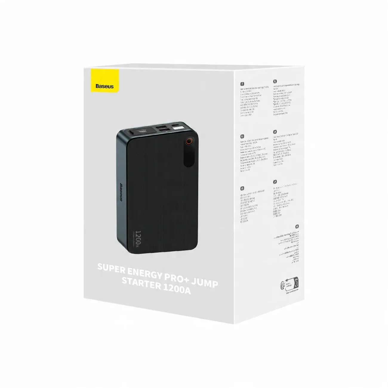 BASEUS automobilinis paleidimo įrenginys 12000mAh Power Bank