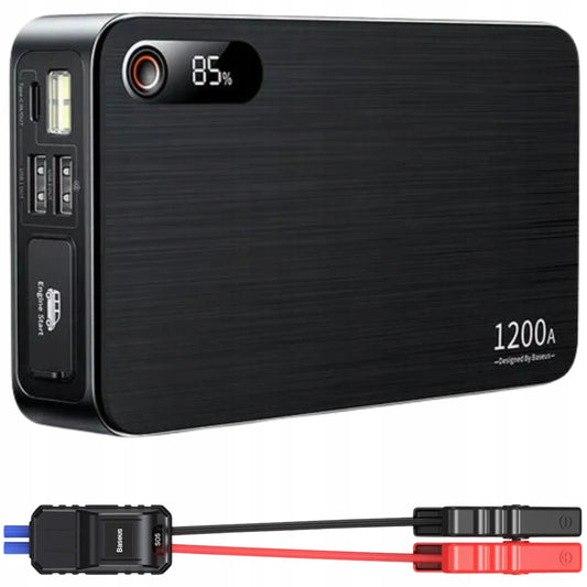 BASEUS automobilinis paleidimo įrenginys 12000mAh Power Bank