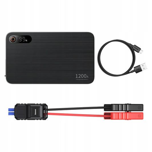 BASEUS automobilinis paleidimo įrenginys 12000mAh Power Bank