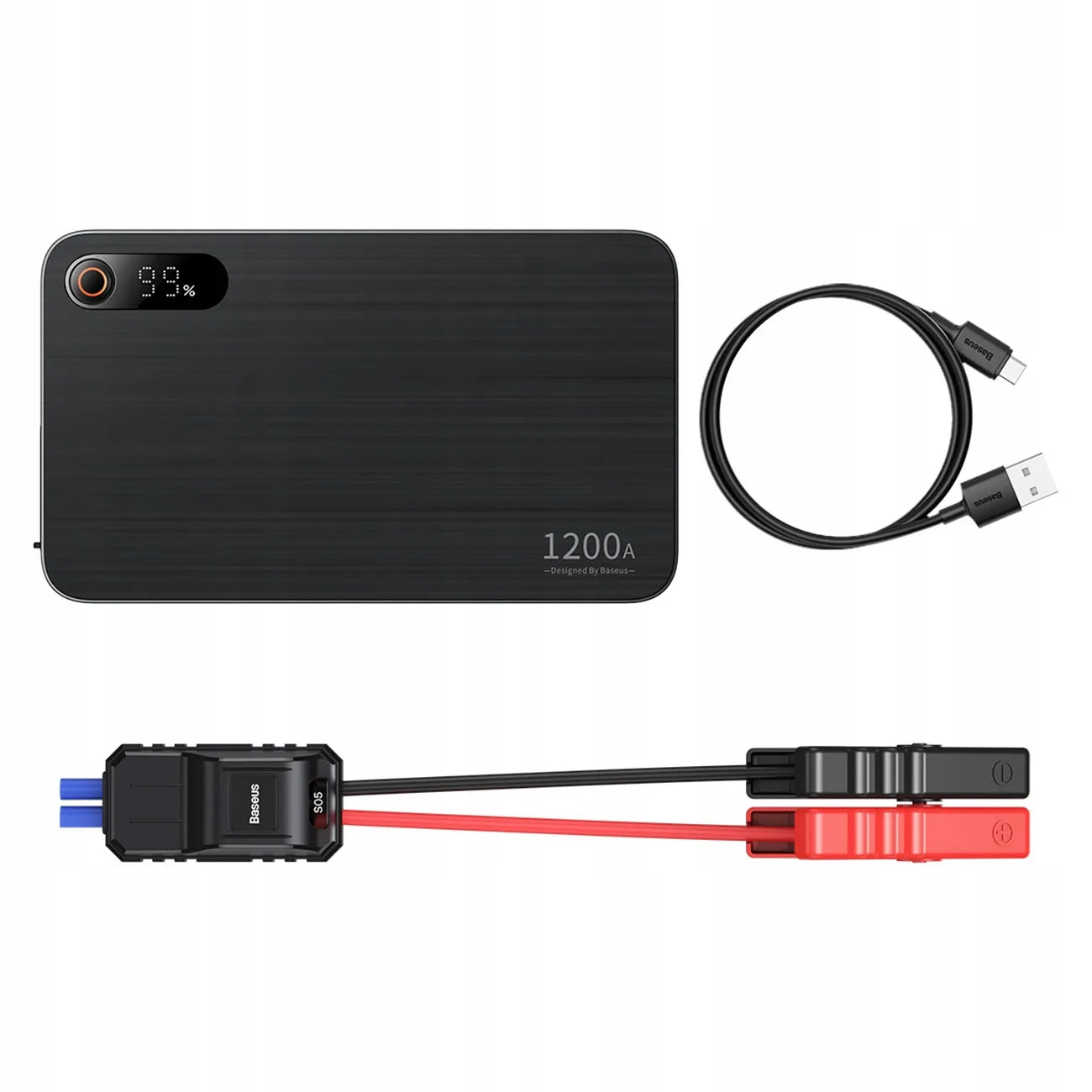 BASEUS automobilinis paleidimo įrenginys 12000mAh Power Bank