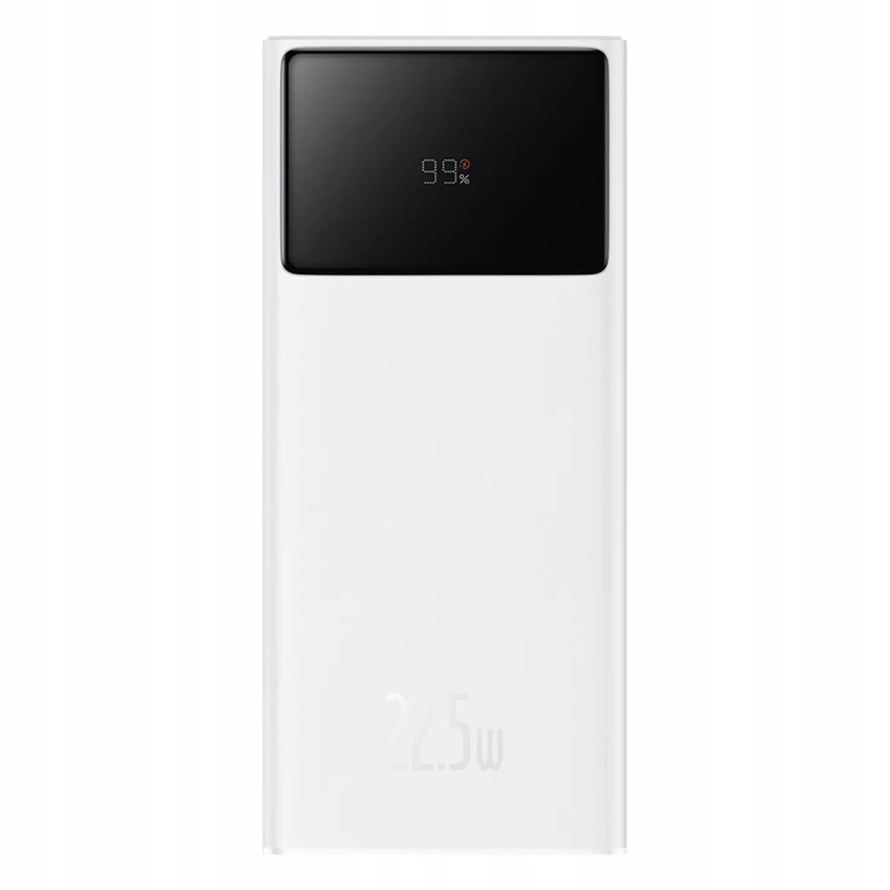 BASEUS EnerFill FP41 30000mAh 22.5W nešiojamas įkroviklis su USB-C laidu - baltas